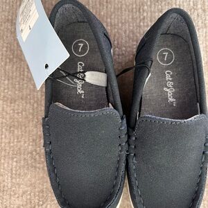 Cat & Jack Boys Black Loafers